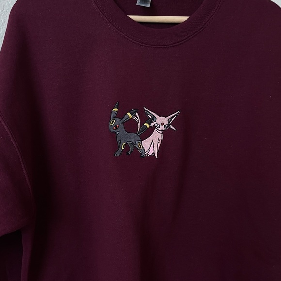 Pokemon  Embroidered sweatshirt Pokemon Hoodies Pokemon Anime sweatshirt New - Picture 3 of 7